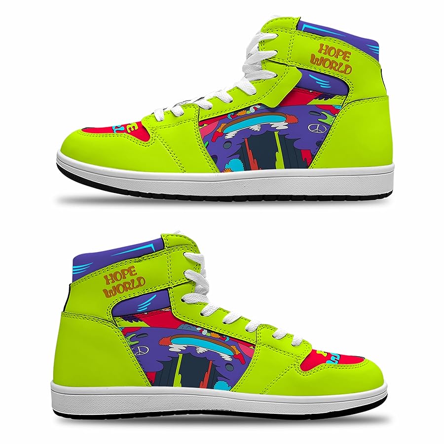 Amazon.com | Fashion BTS High Top Sneakers, BTS J - Hope